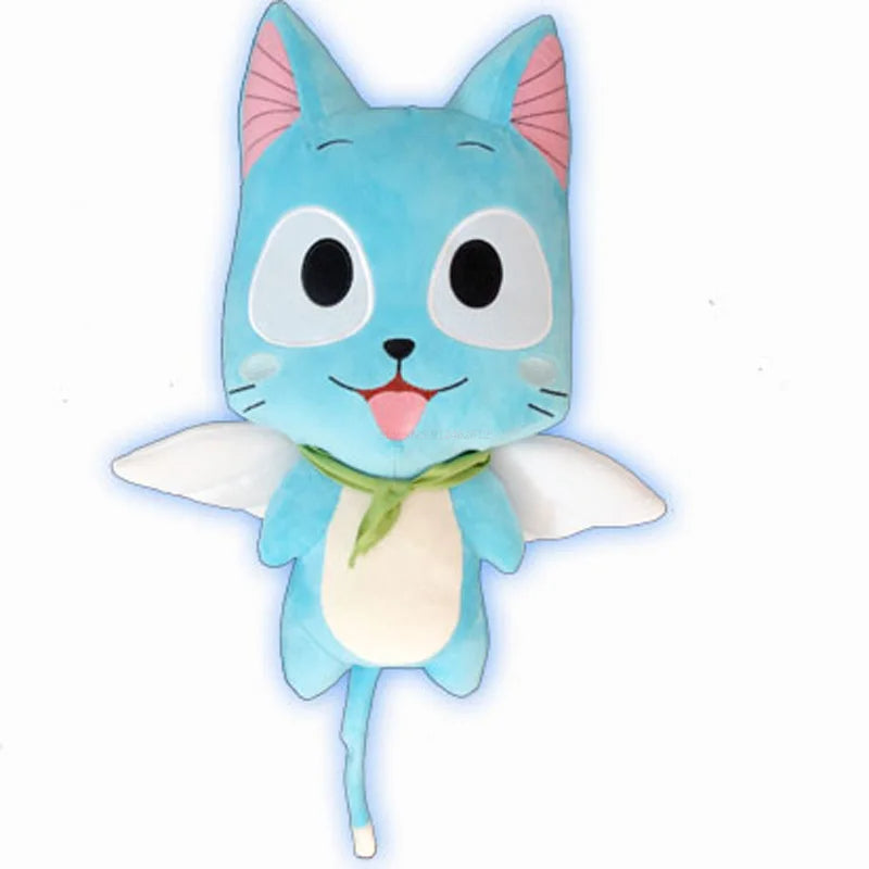 Fairy Tail Happy Blue Cat Plush Toy