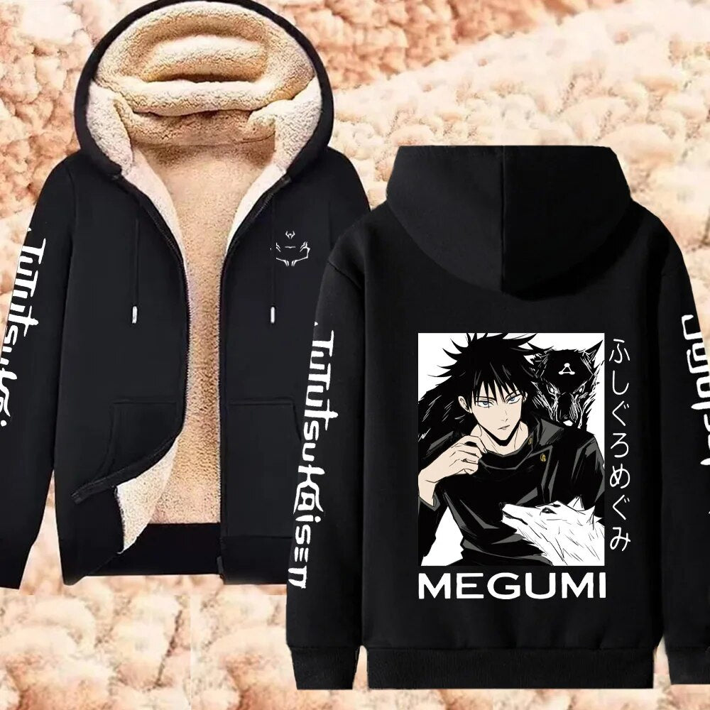 Jujutsu Kaisen Comfortable Fur Hoodie