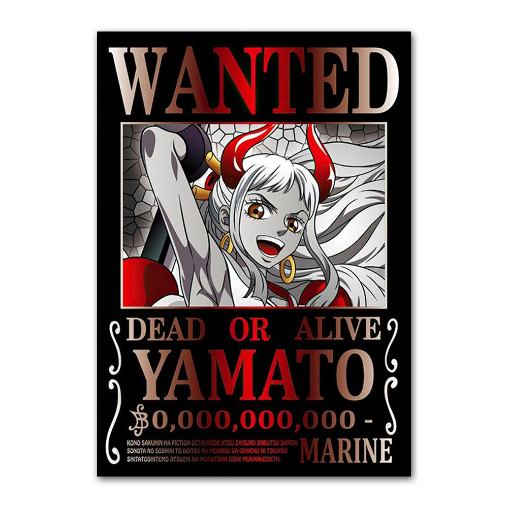 One Piece Wanted Posters