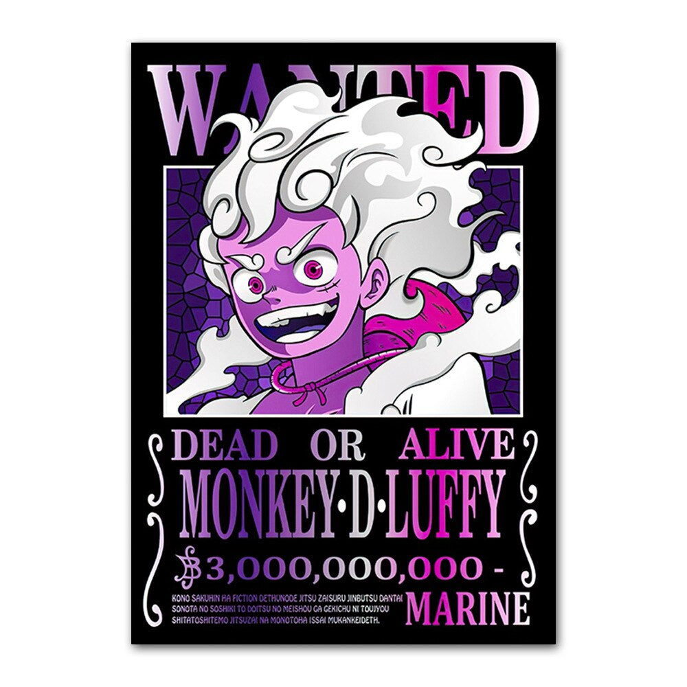 One Piece Wanted Posters