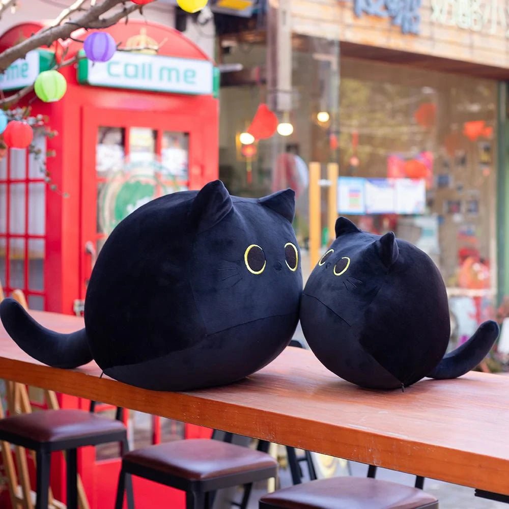 25cm Kawaii Black Cat Plush