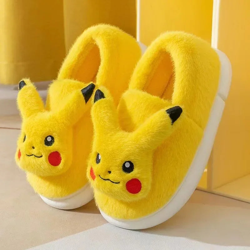 Pikachu Cotton Slippers for Kids