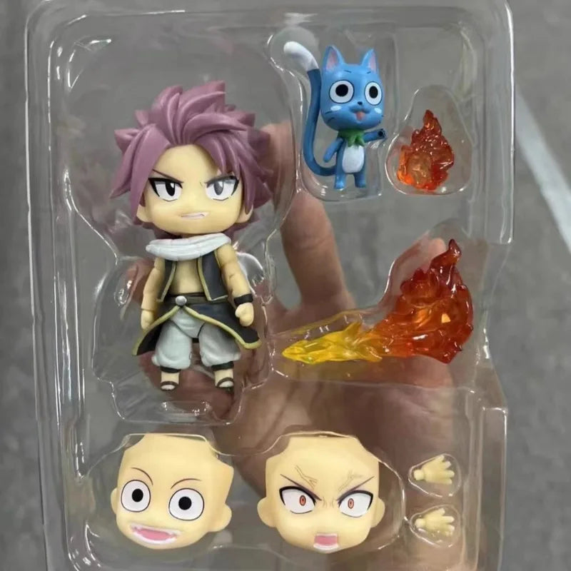 Bandai Fairy Tail Natsu Face Changing Action Figure