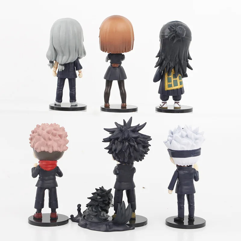 Jujutsu Kaisen Q Version 7-Piece Set Figures