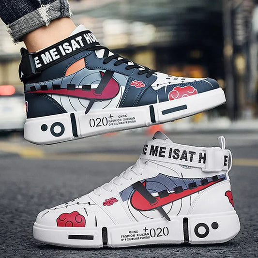 Naruto Print Youth Leisure Sports Shoes