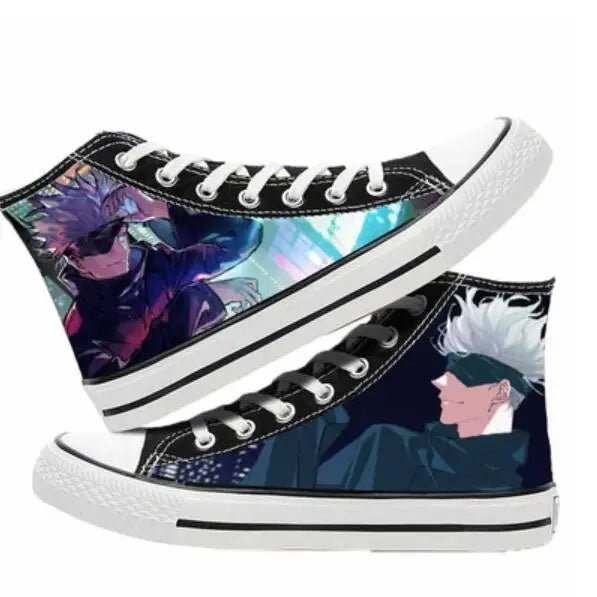 Jujutsu Kaisen Gojo Satoru Cosplay Canvas Shoes