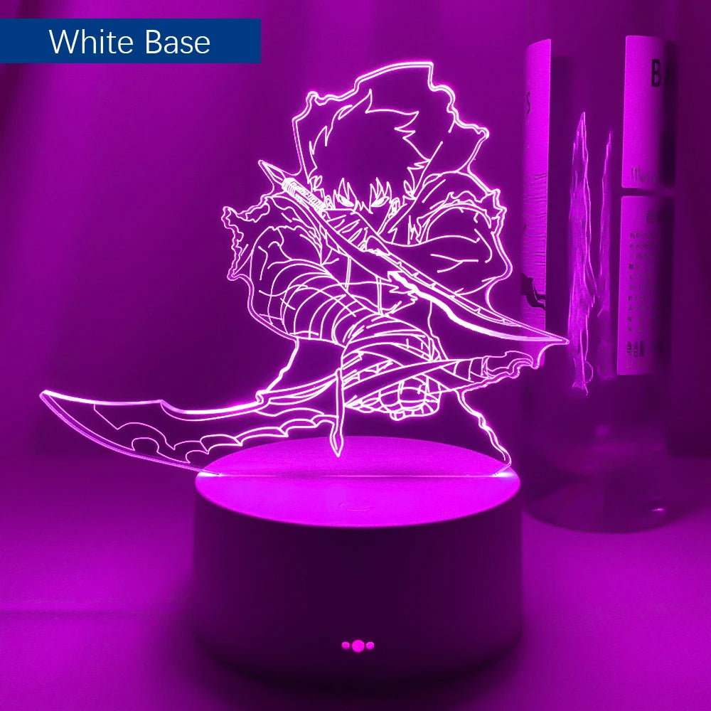 Solo Leveling 3D Lamp