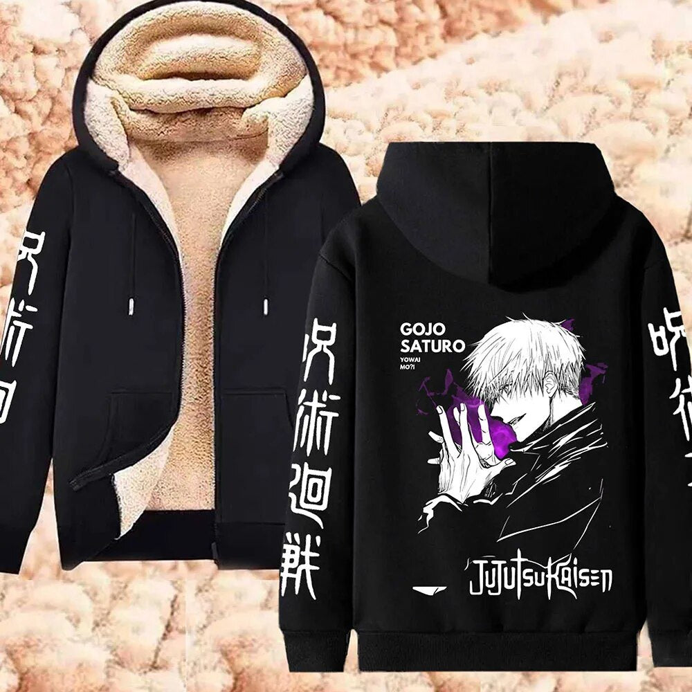 Jujutsu Kaisen Comfortable Fur Hoodie