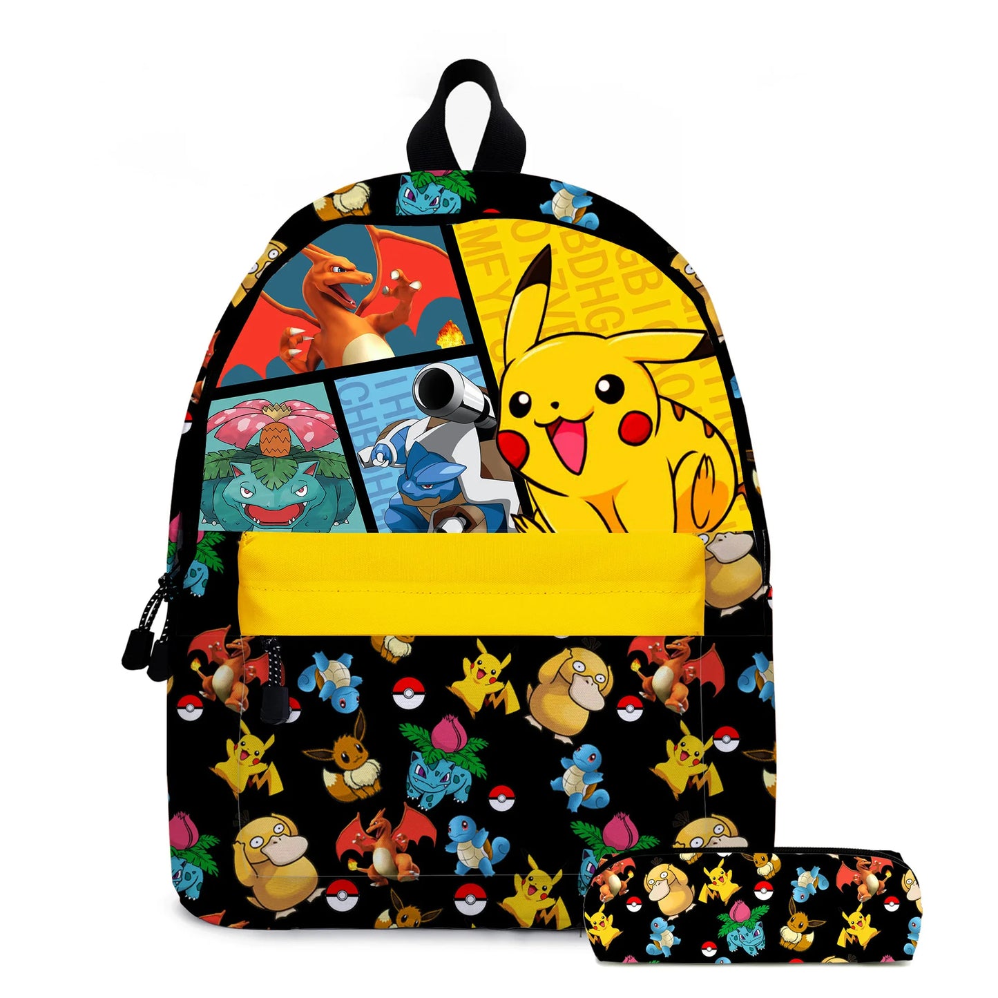 3-Piece Pikachu Backpack Set