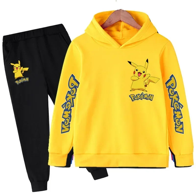 Pokémon Cartoon Anime Hoodie Set