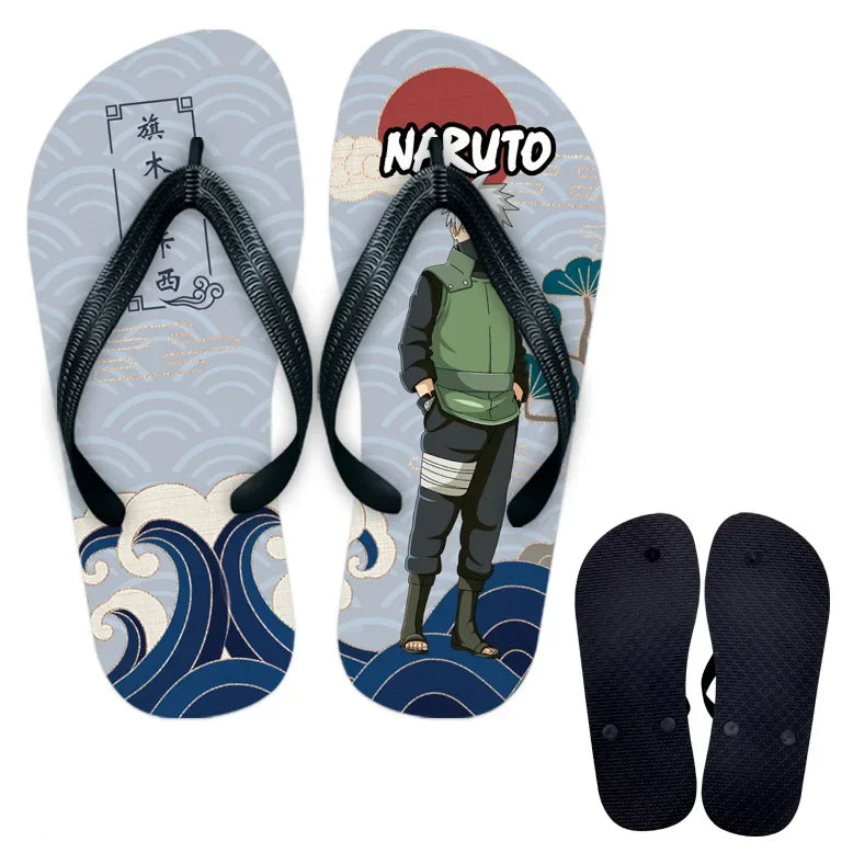 Naruto Peripheral Cartoon Flip Flops