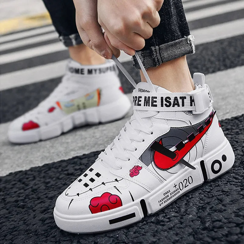 Naruto Print Youth Leisure Sports Shoes