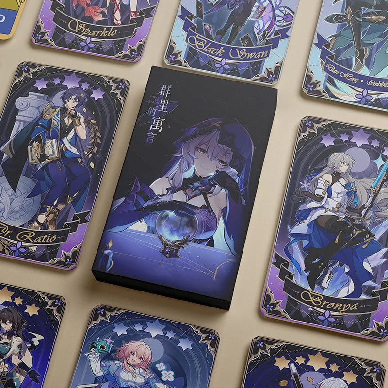 Honkai Star Rail Anime Tarot Card Set