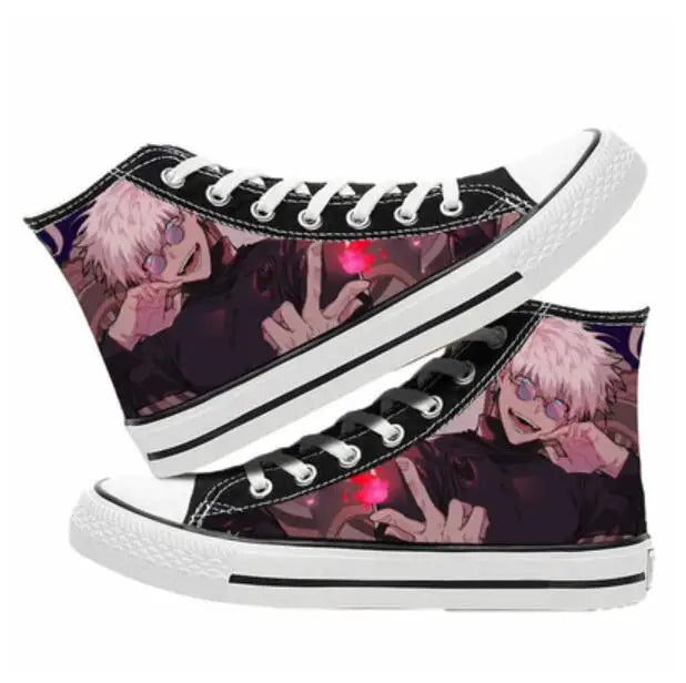 Jujutsu Kaisen Gojo Satoru Cosplay Canvas Shoes