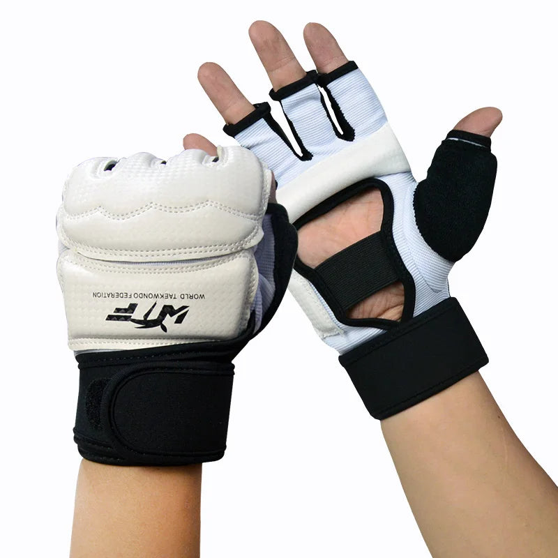 WTF Taekwondo PU Palm Protector Gloves