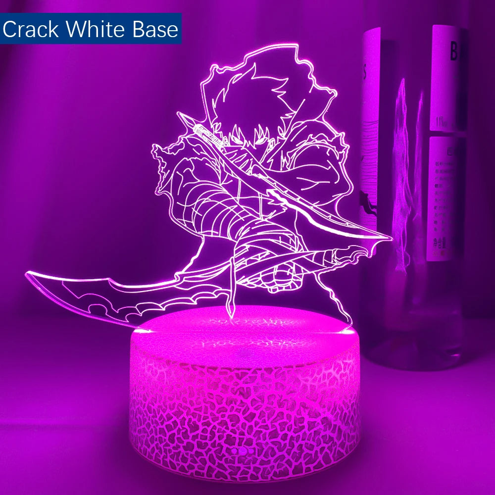 Solo Leveling 3D Lamp