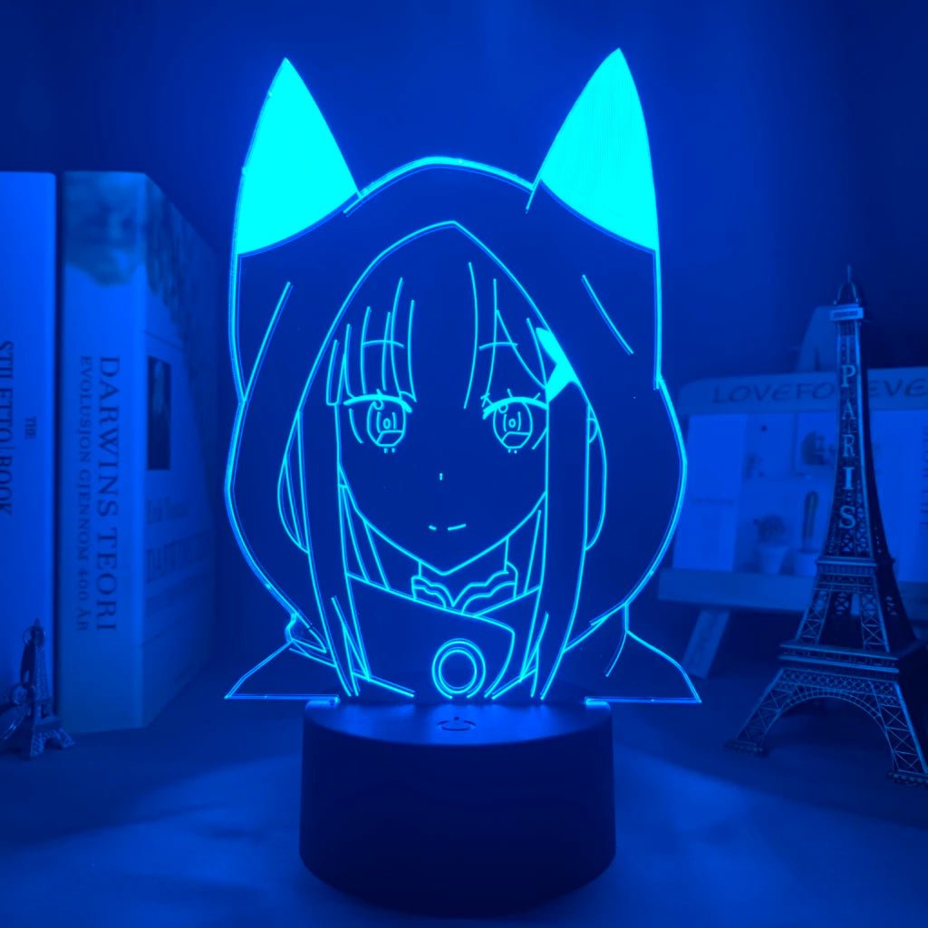 3D LED Night Emilia - Anime Fantasy Land