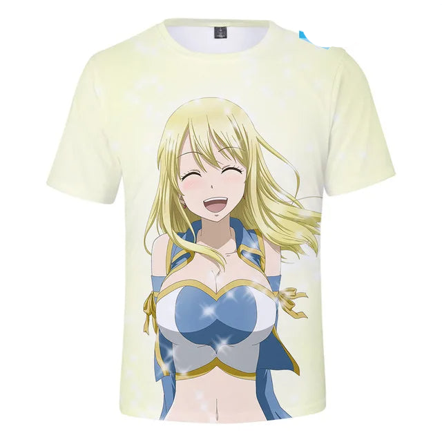 Fairy Tail Unisex Harajuku T-Shirt