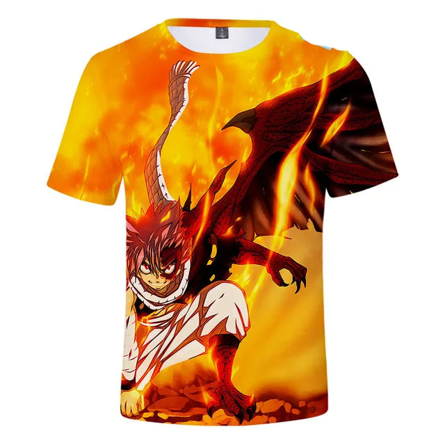 Fairy Tail Unisex Harajuku T-Shirt