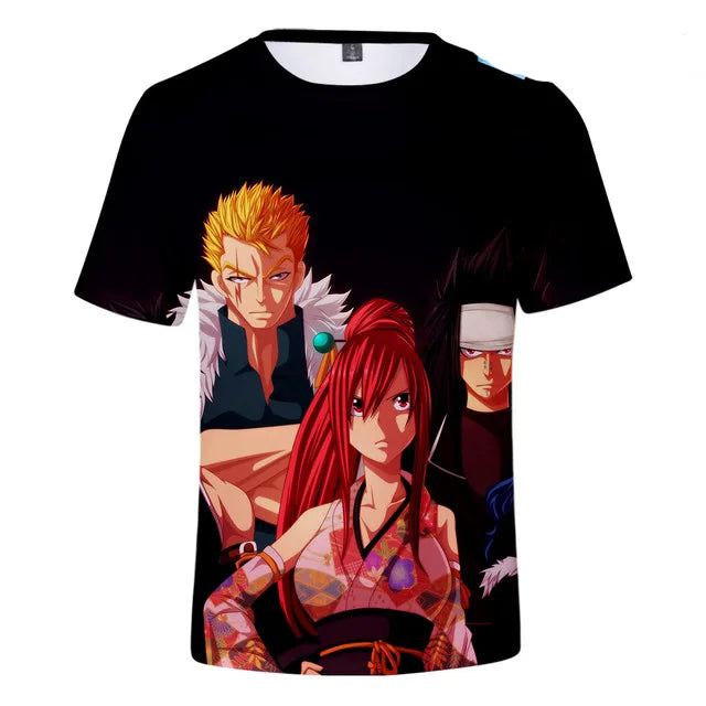 Fairy Tail Unisex Harajuku T-Shirt