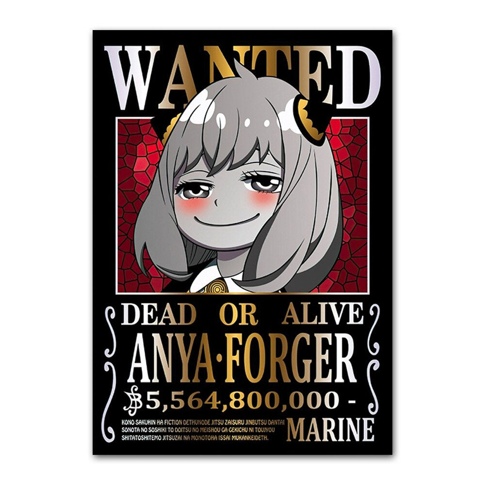 One Piece Wanted Posters