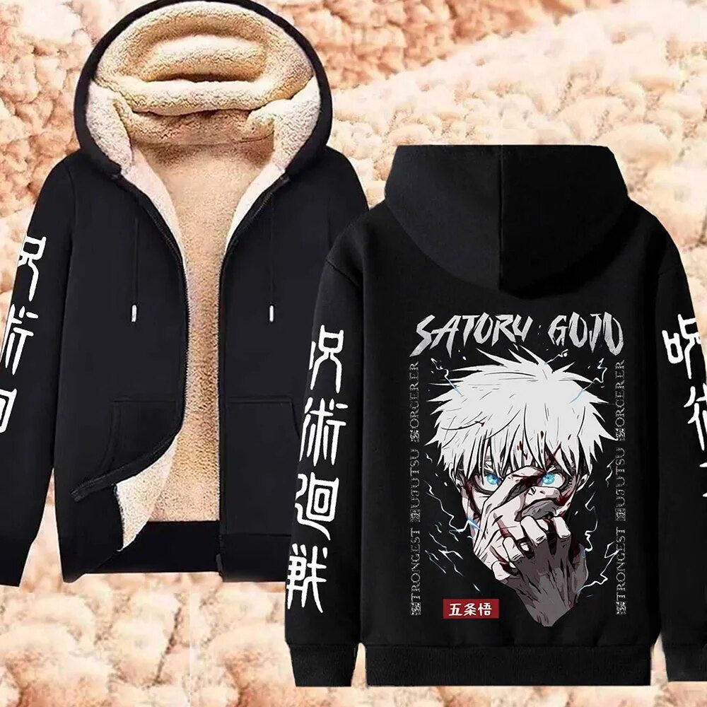 Jujutsu Kaisen Comfortable Fur Hoodie