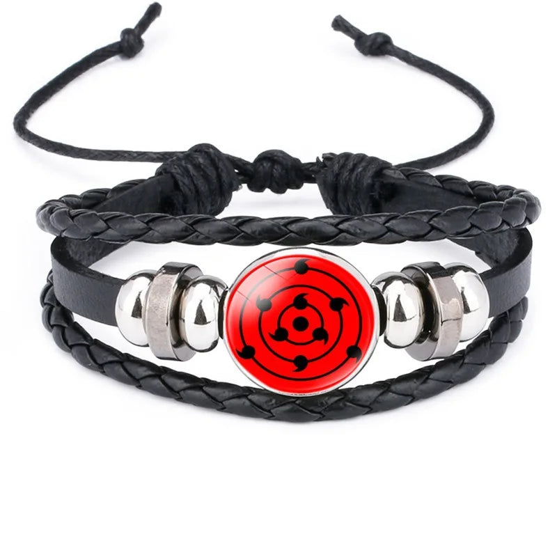 Naruto Sharingan Metal Bracelet