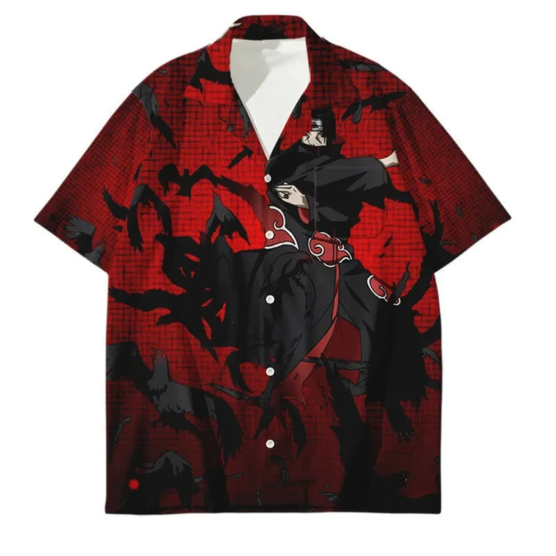 Naruto Akatsuki Organization Series 3D Print Shirt