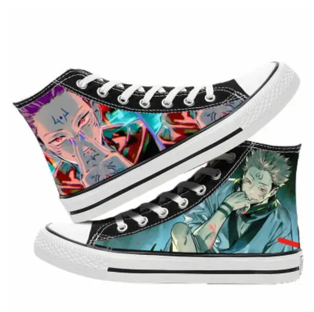 Jujutsu Kaisen Gojo Satoru Cosplay Canvas Shoes