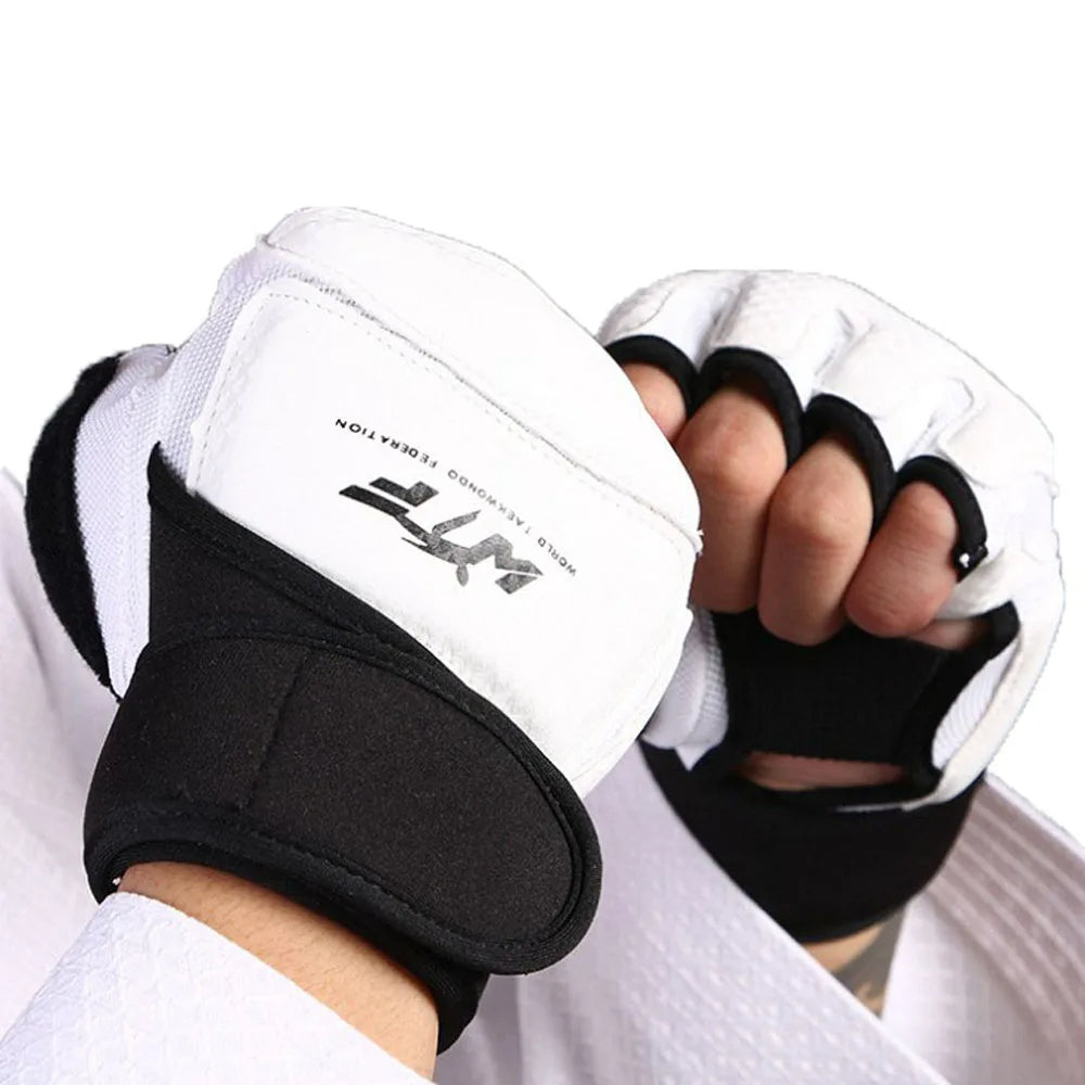 WTF Taekwondo PU Palm Protector Gloves