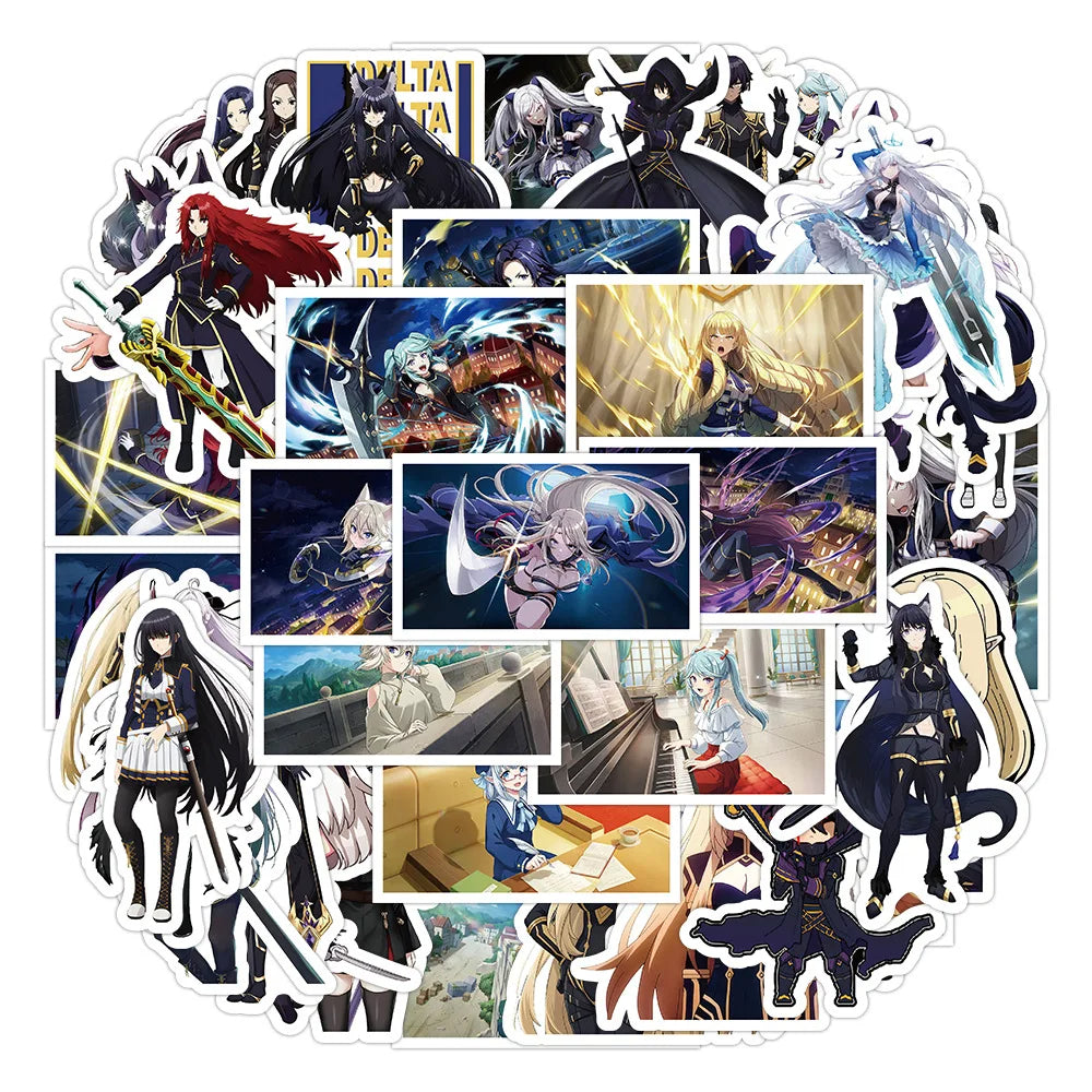 50 PCS The Eminence in Shadow Anime Stickers