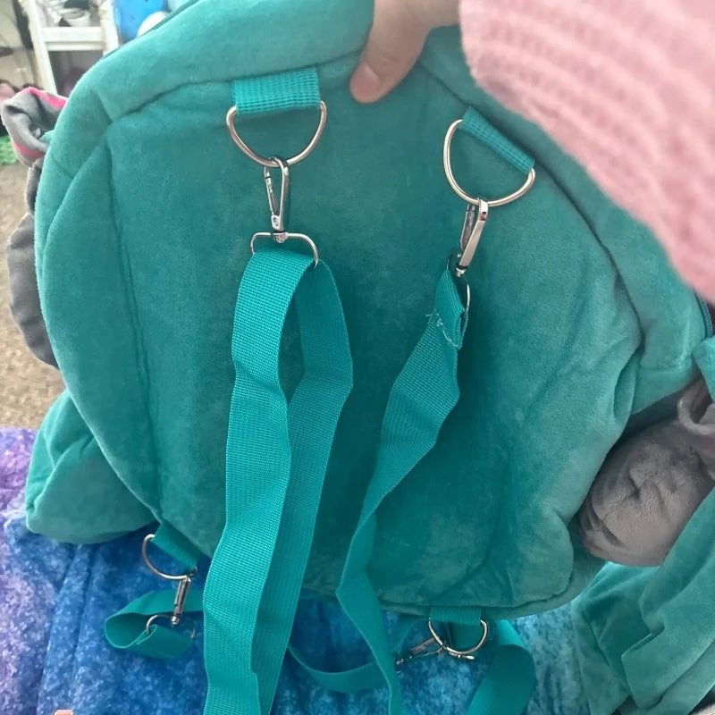 Hatsune Miku Anime Girl Plush Backpack
