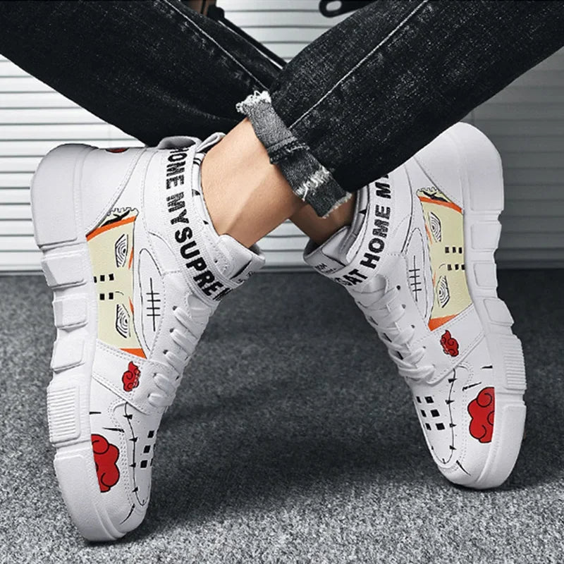Naruto Print Youth Leisure Sports Shoes
