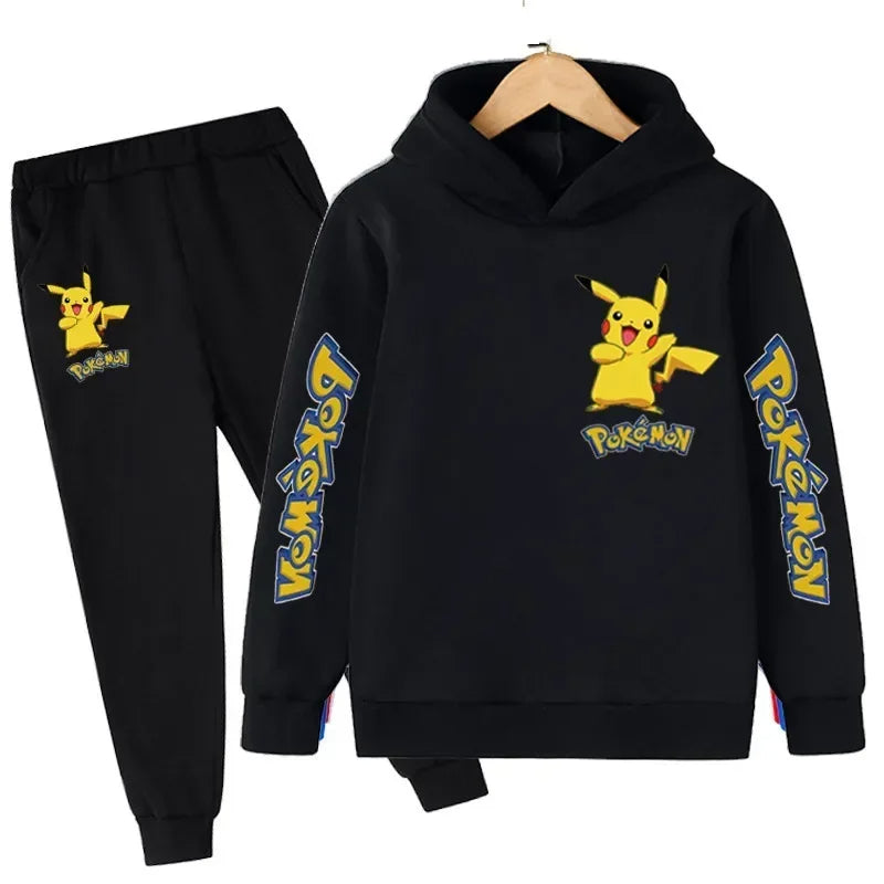 Pokémon Cartoon Anime Hoodie Set
