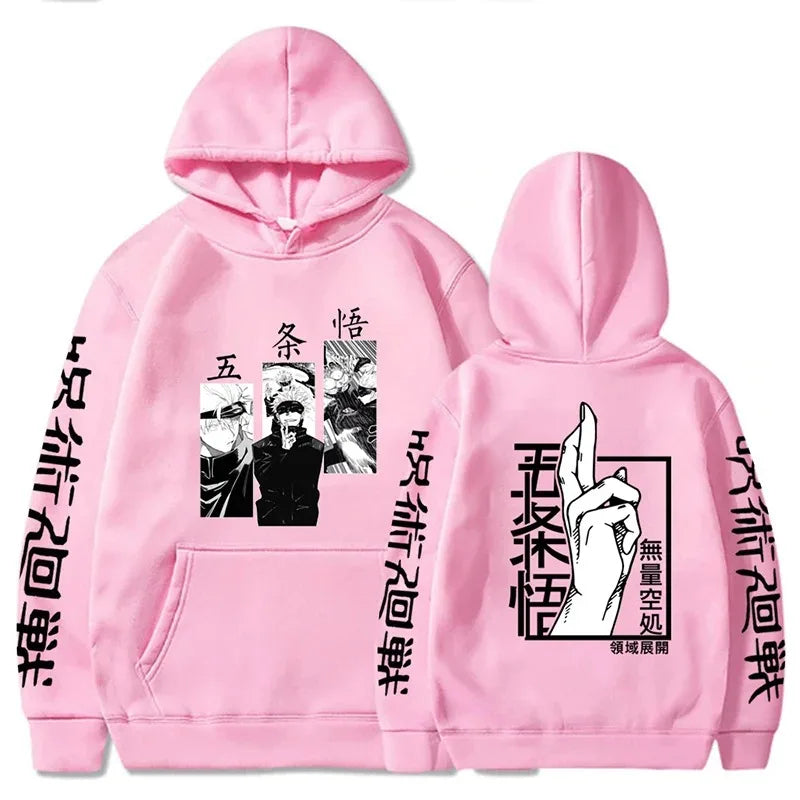 Jujutsu Kaisen Anime Hoodie - Gojo Satoru Print