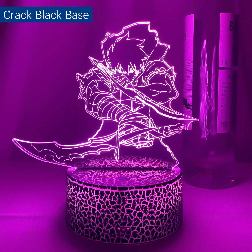 Solo Leveling 3D Lamp