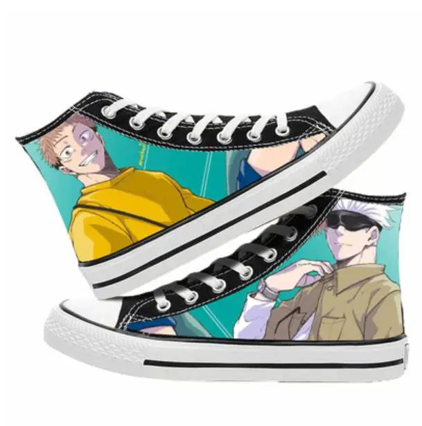 Jujutsu Kaisen Gojo Satoru Cosplay Canvas Shoes