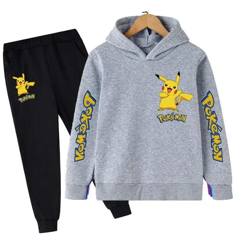 Pokémon Cartoon Anime Hoodie Set