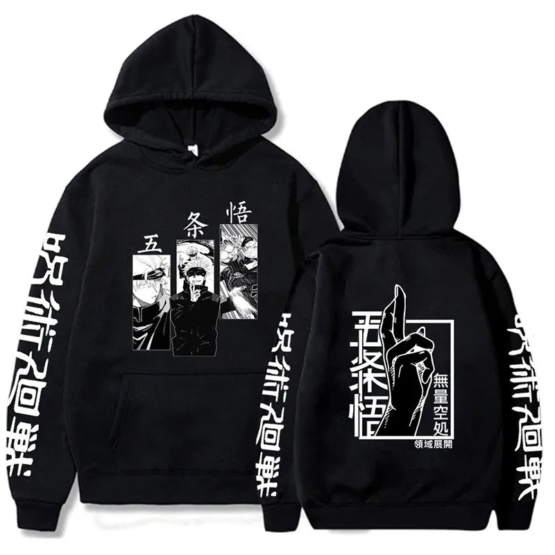 Jujutsu Kaisen Anime Hoodie - Gojo Satoru Print