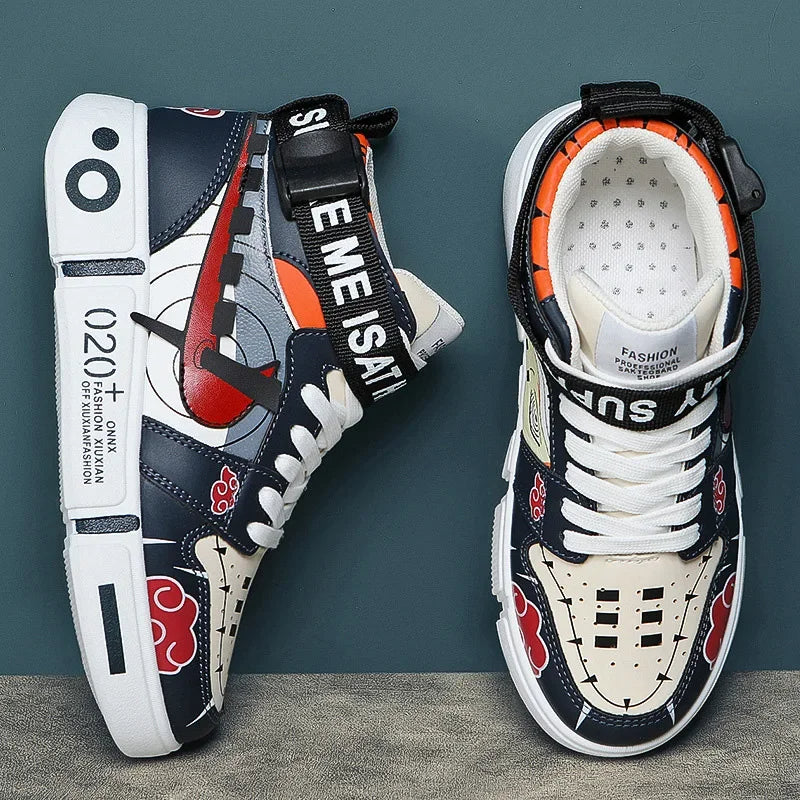 Naruto Print Youth Leisure Sports Shoes