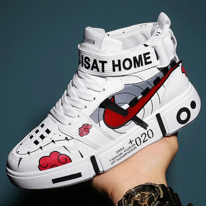 Naruto Print Youth Leisure Sports Shoes