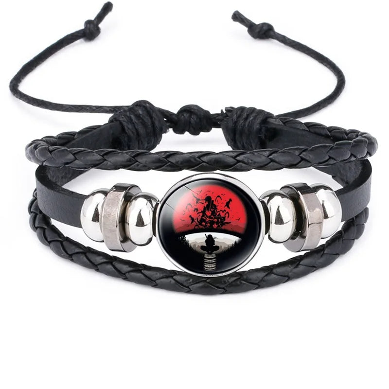 Naruto Sharingan Metal Bracelet