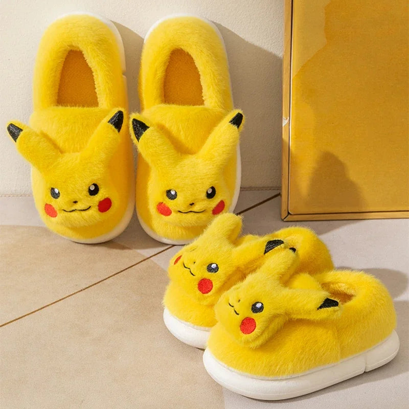 Pikachu Cotton Slippers for Kids