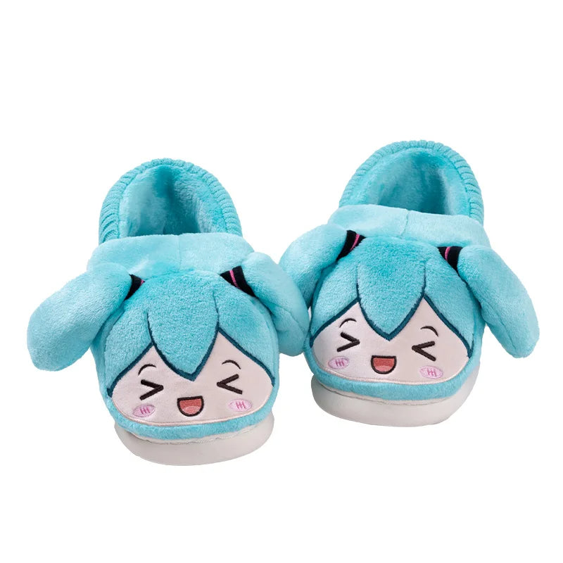 Original Moeyu Hatsune Miku Plush Slippers