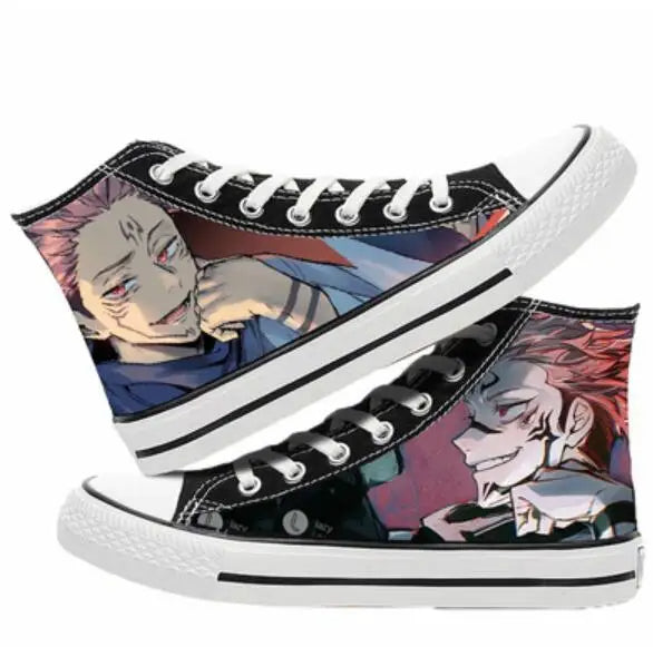 Jujutsu Kaisen Gojo Satoru Cosplay Canvas Shoes