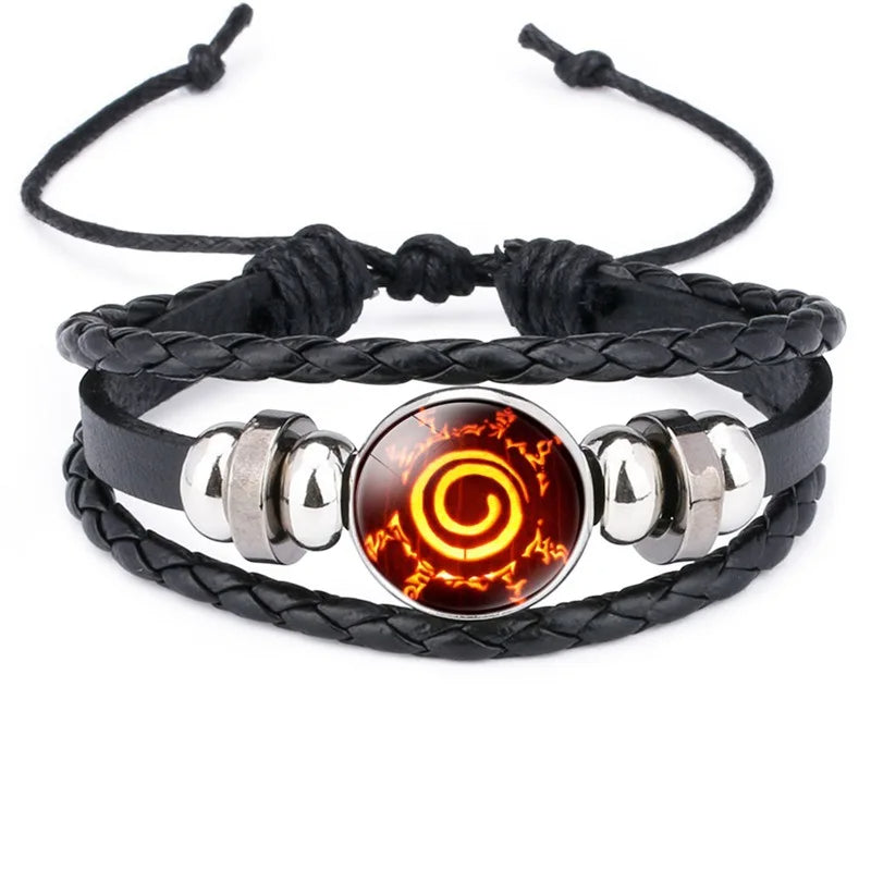 Naruto Sharingan Metal Bracelet