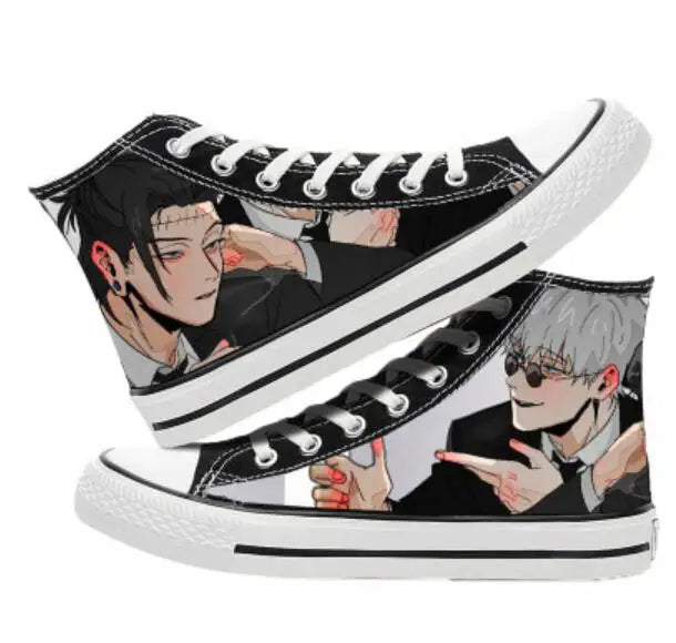 Jujutsu Kaisen Gojo Satoru Cosplay Canvas Shoes