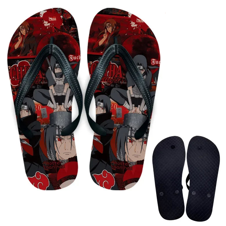 Naruto Peripheral Cartoon Flip Flops