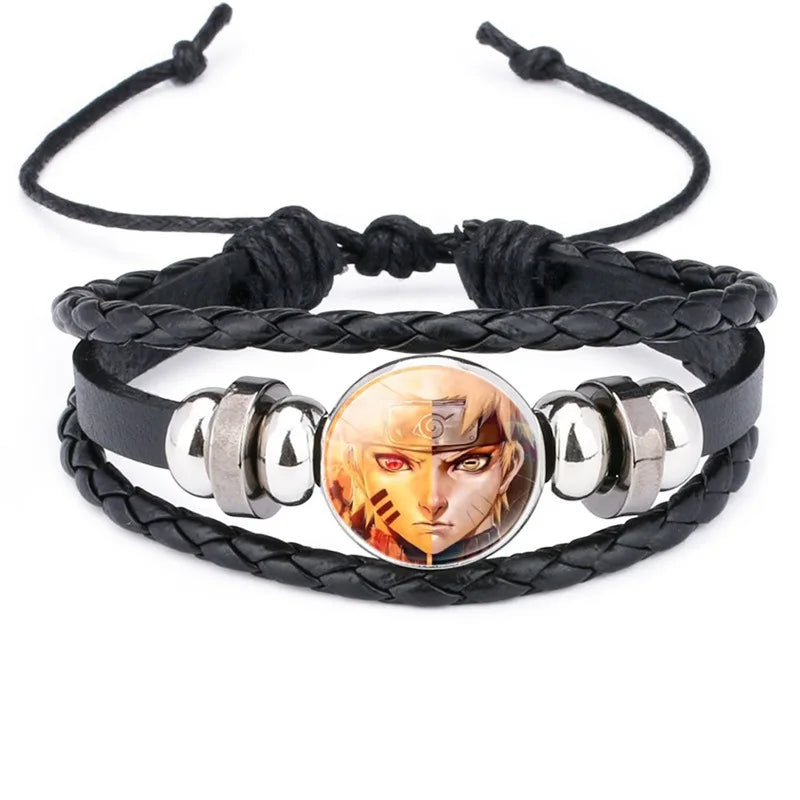 Naruto Sharingan Metal Bracelet