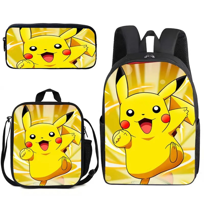 Kawaii Pikachu Anime Figures Storage Bag